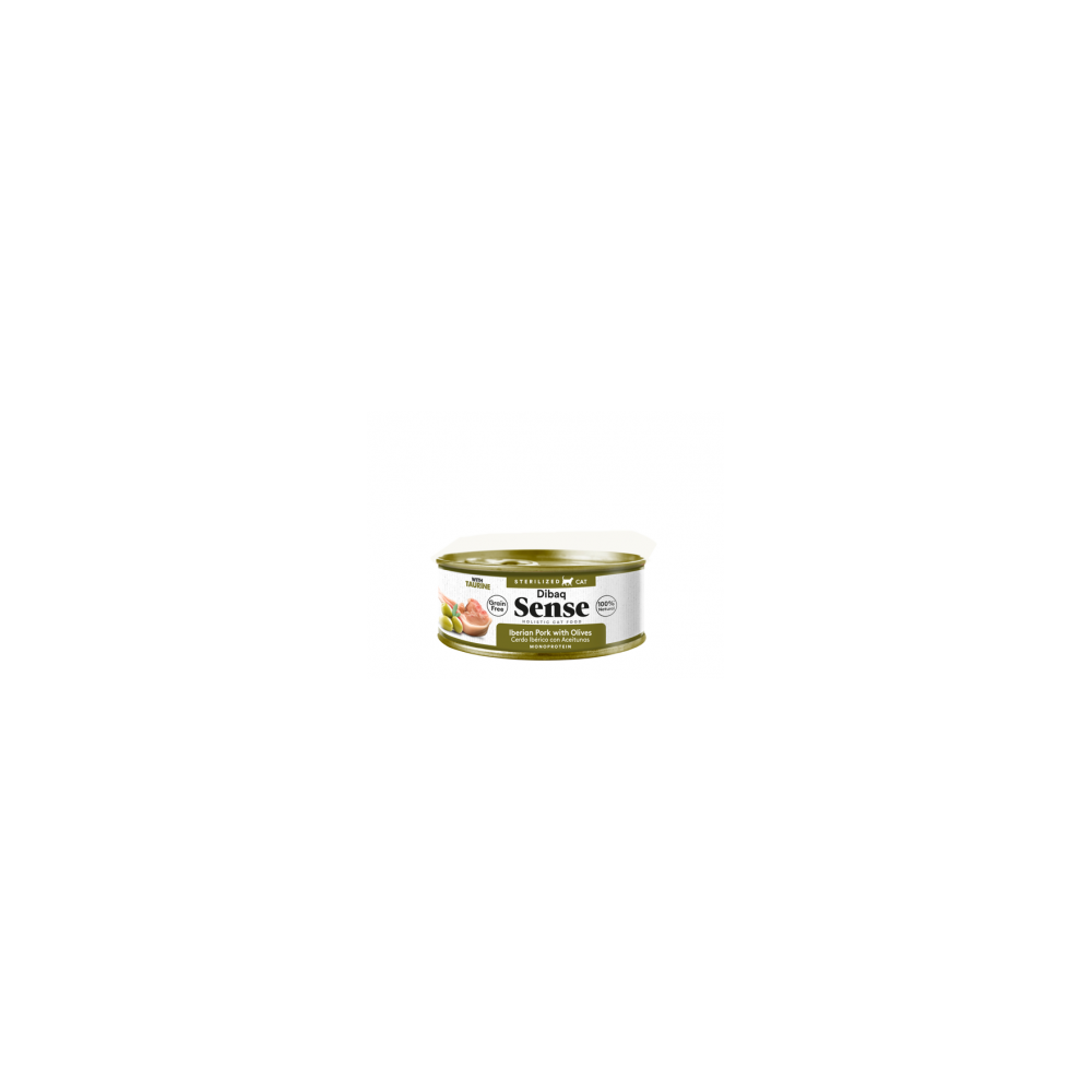Dibaq Sense Cat Lata Grain Free monoproteico iberian Pork