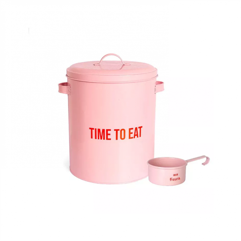 Fisura Contenedor para Guardar Pienso "Time to eat"