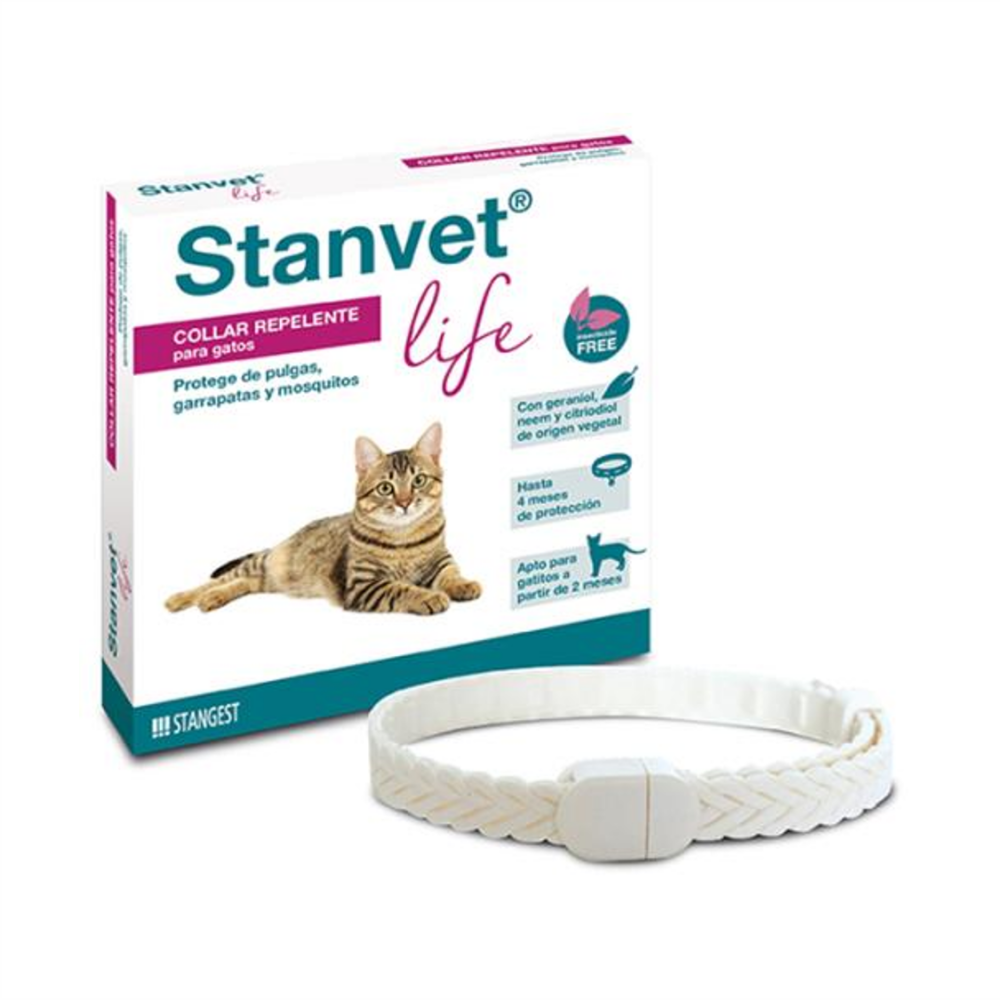 Stangest Collar Stanvet Life Vet para Gatos
