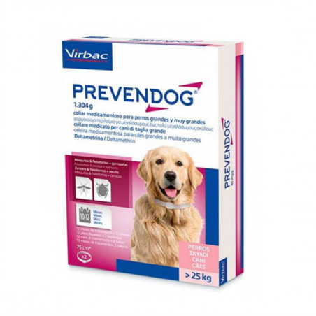 Prevendog Collar Antiparasitario 75 cm - 1 unidad