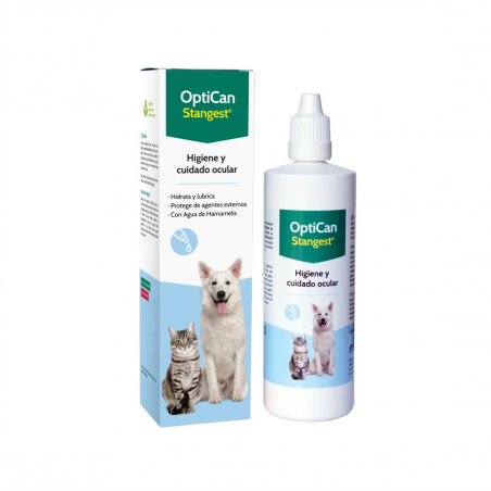 Stangest Optican Limpiador Ojos para Perros y Gatos