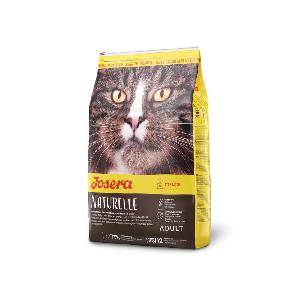 Josera Cat Adult Naturelle Sterilized Ave de Corral y Trucha 10 kg