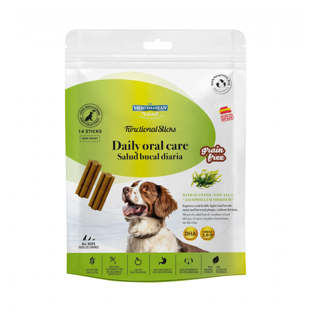 Mediterranean Serrano Snacks Funcionales 110 grs Salud Bucal