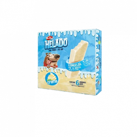 pack de 6 Dr.Zoo Helado de Crema