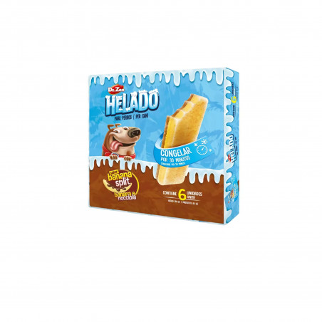 pack de 6 Dr.Zoo Helado de Banana Split