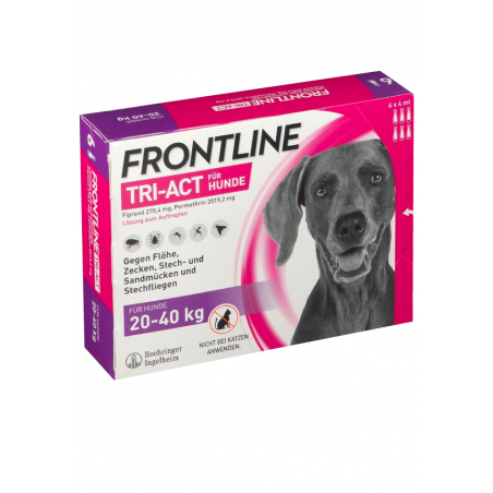 Caja 6 pipetas Frontline 20 - 40 Kg