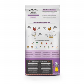 Harper and Bones Cat Adult Flavours Farm