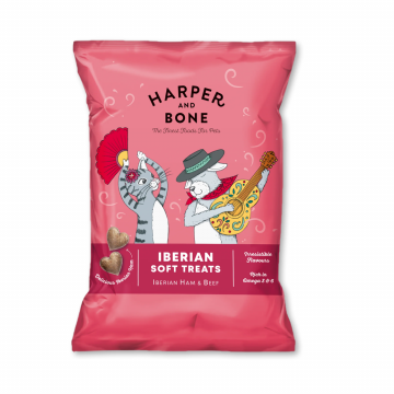 Harper and Bone Iberian Soft Treats 90 gr sabor TERNERA