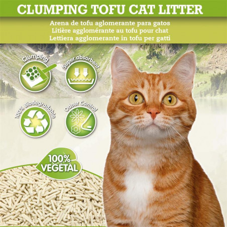 Arquivet Clumping Tofu Cat Litter 6 Litros