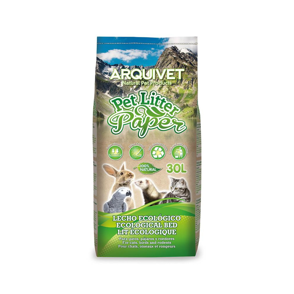 Arquivet Pet Litter Paper 30 L