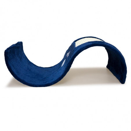 Arquivet Rascador gatos con forma de Ola Azul