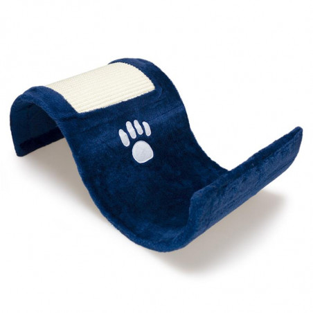 Arquivet Rascador gatos con forma de Ola Azul