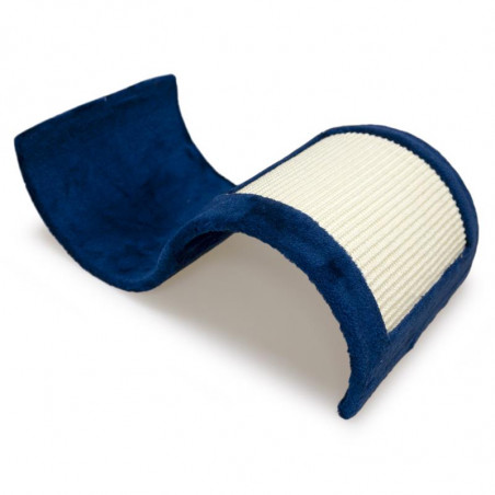 Arquivet Rascador gatos con forma de Ola Azul