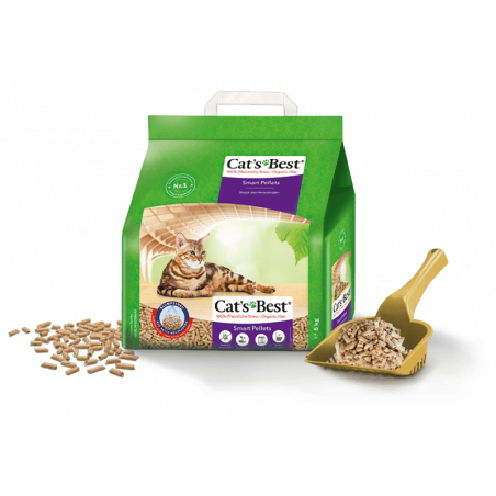Cat´s Best Smart Pellets. Arena Ecológica Aglomerante para Gatos 10 litros