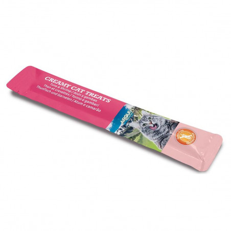 Arquivet Creamy Cat Treats para Gatos de Atún y Gambas 5 x 14 gr