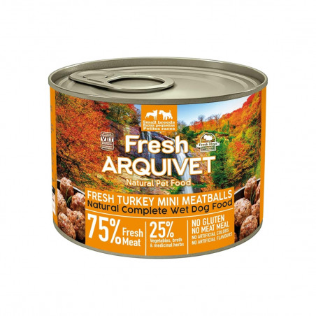 Arquivet Fresh MINI Meatballs Variety Pack 6x200gr Pavo