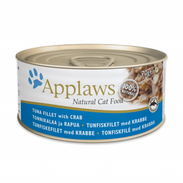 Applaws Lata Gatos 70 gr Atún y Cangrejo