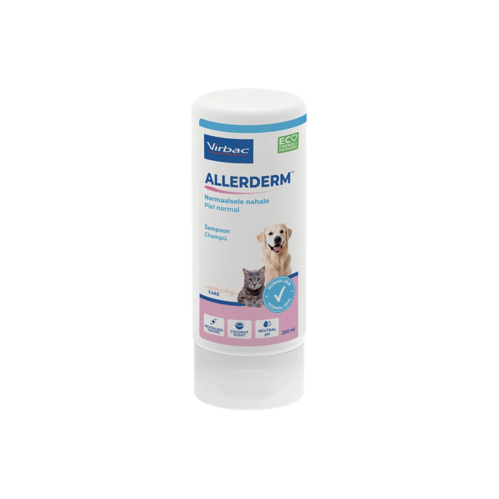 Virbac Champú para Perros y Gatos Allerderm Piel Normal 250 ml