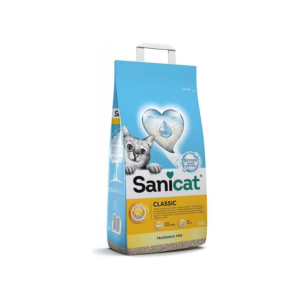 Sanicat Classic Arena para Gatos Sin Perfume