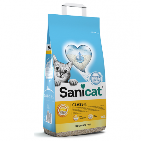 Sanicat Classic Arena para Gatos Sin Perfume