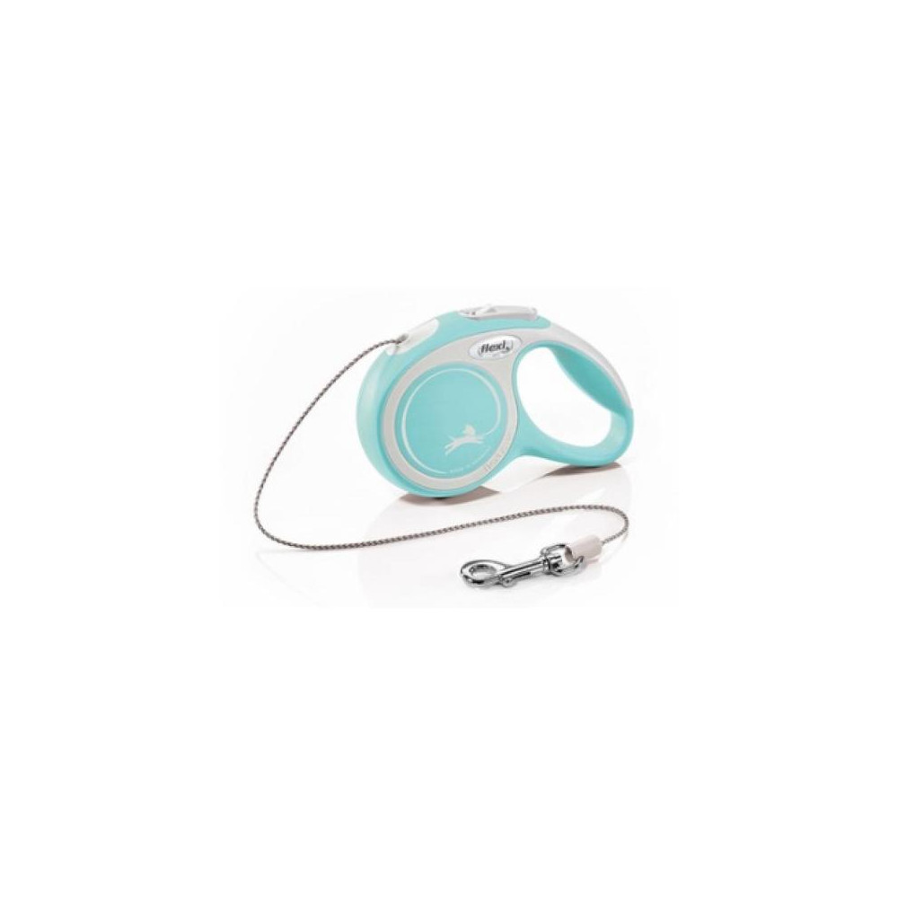 Flexi Correa Extensible De Cordón New Confort Azul Celeste XS (3m)