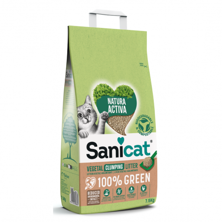 Sanicat Arena Vegetal Aglomerante Natura Activa 100% Green