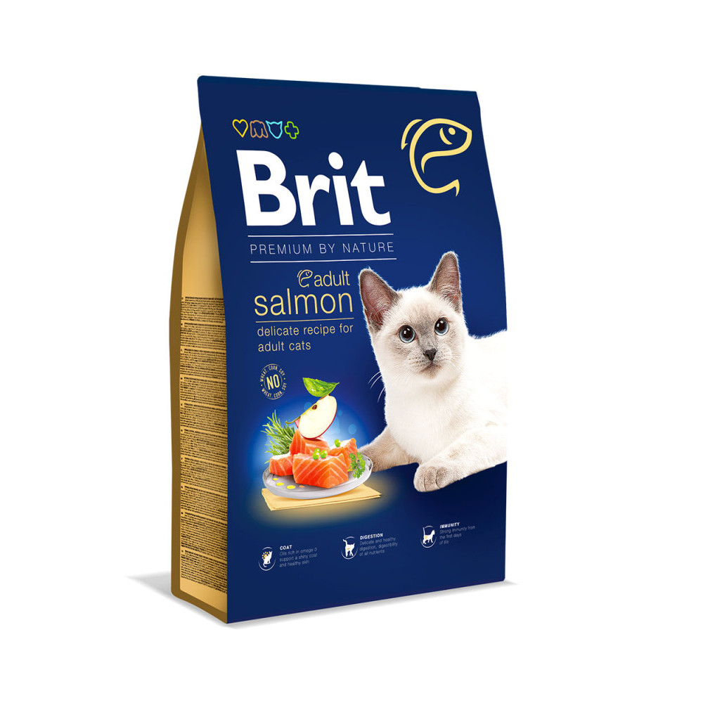 Brit Premium By Nature Cat Sterilized Salmón