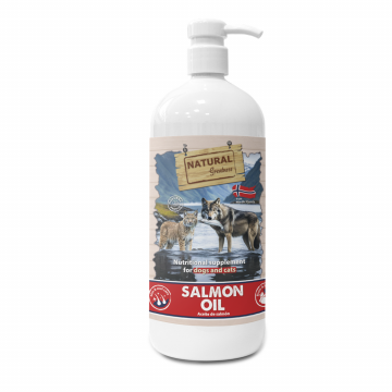Natural Greatness Aceite de Salmón para Perros y Gatos