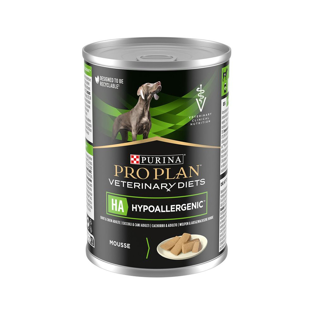 Purina Pro Plan Veterinary Diets Dog Adult Hypoallergenic Lata 400 gr