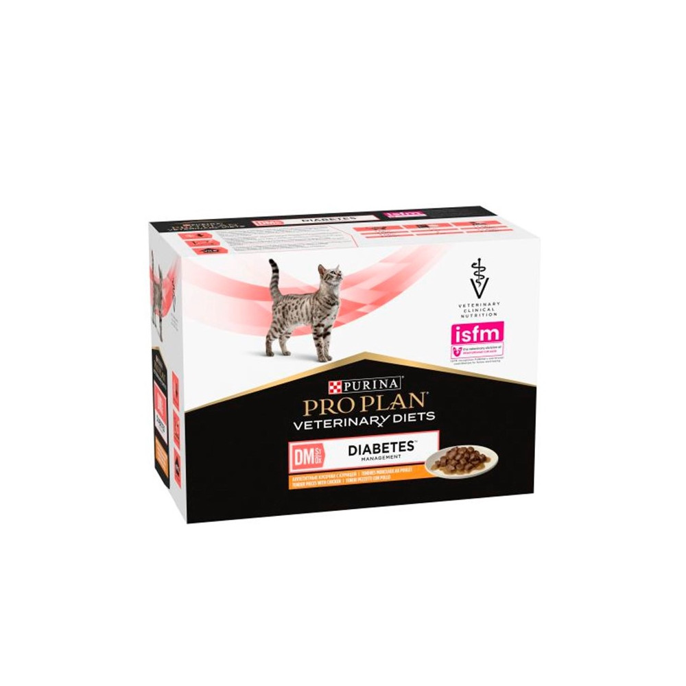 Purina Pro Plan Veterinary Diets Gato Diabetes Pollo 85 gr