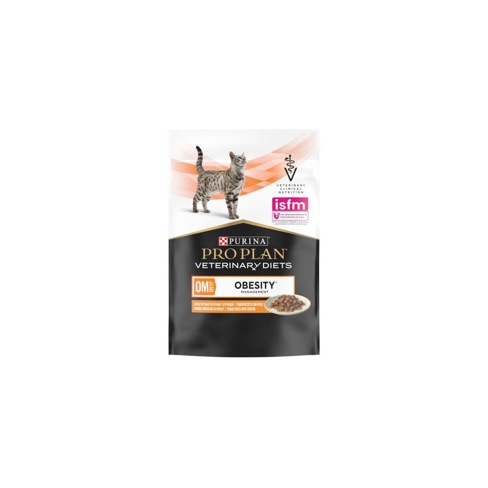 Purina Pro Plan Veterinary Diets Gato Obesity Pollo 85 gr