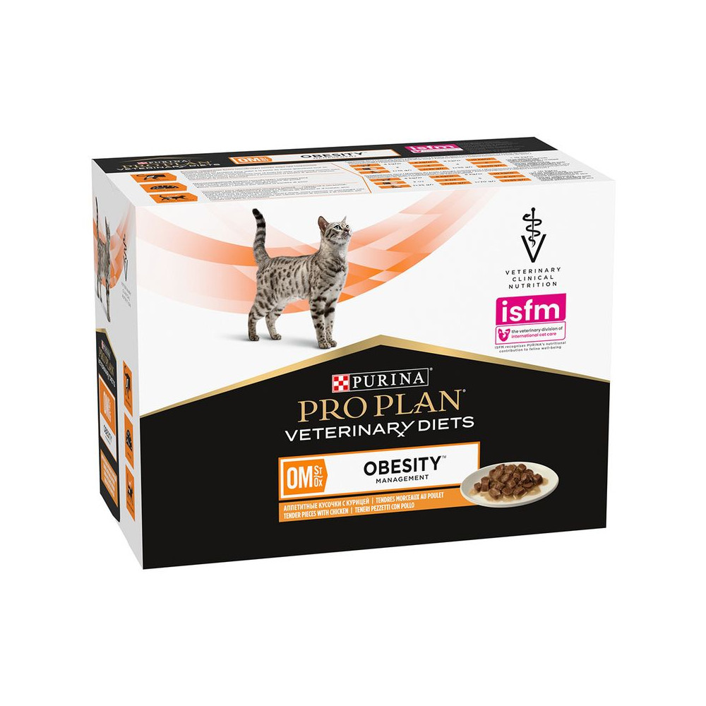 Purina Pro Plan Veterinary Diets Gato Obesity Pollo 85 gr
