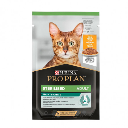Purina Pro Plan Sobre Gato Adulto Sterilised Pollo 85 gr