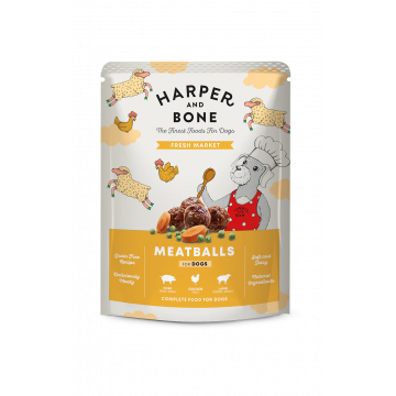 Imagen de Harper and Bone 300 gr Pouch Albóndigas para Perros - Fresh Market