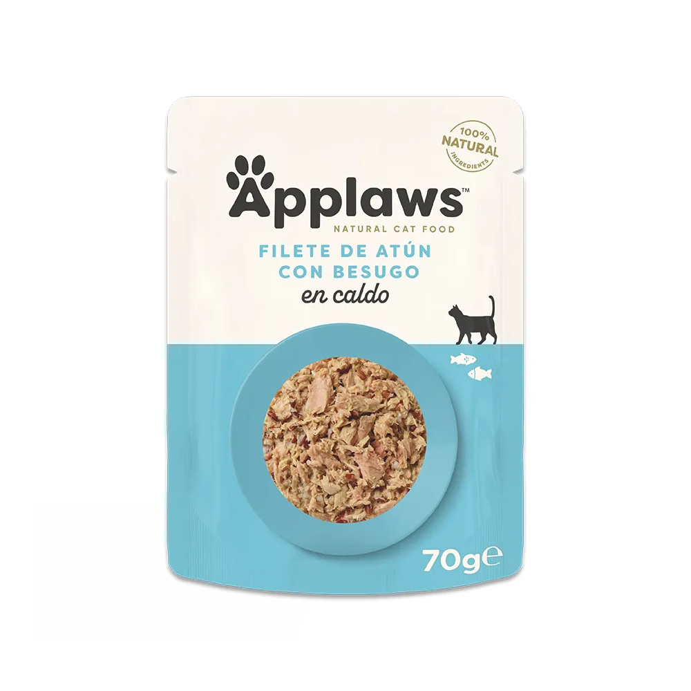 Applaws Sobre Gatos 70 gr Atún y Besugo