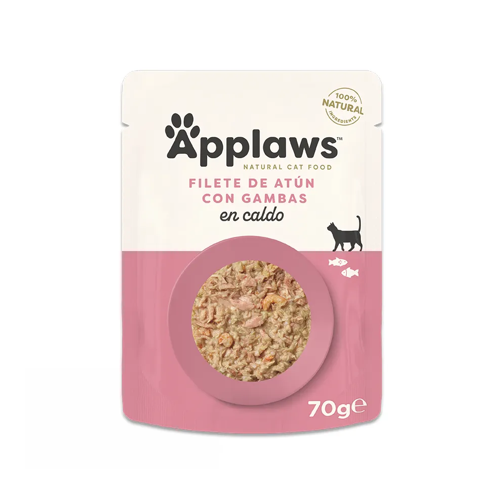 Applaws Sobre Gatos 70 gr Atún y Gambas