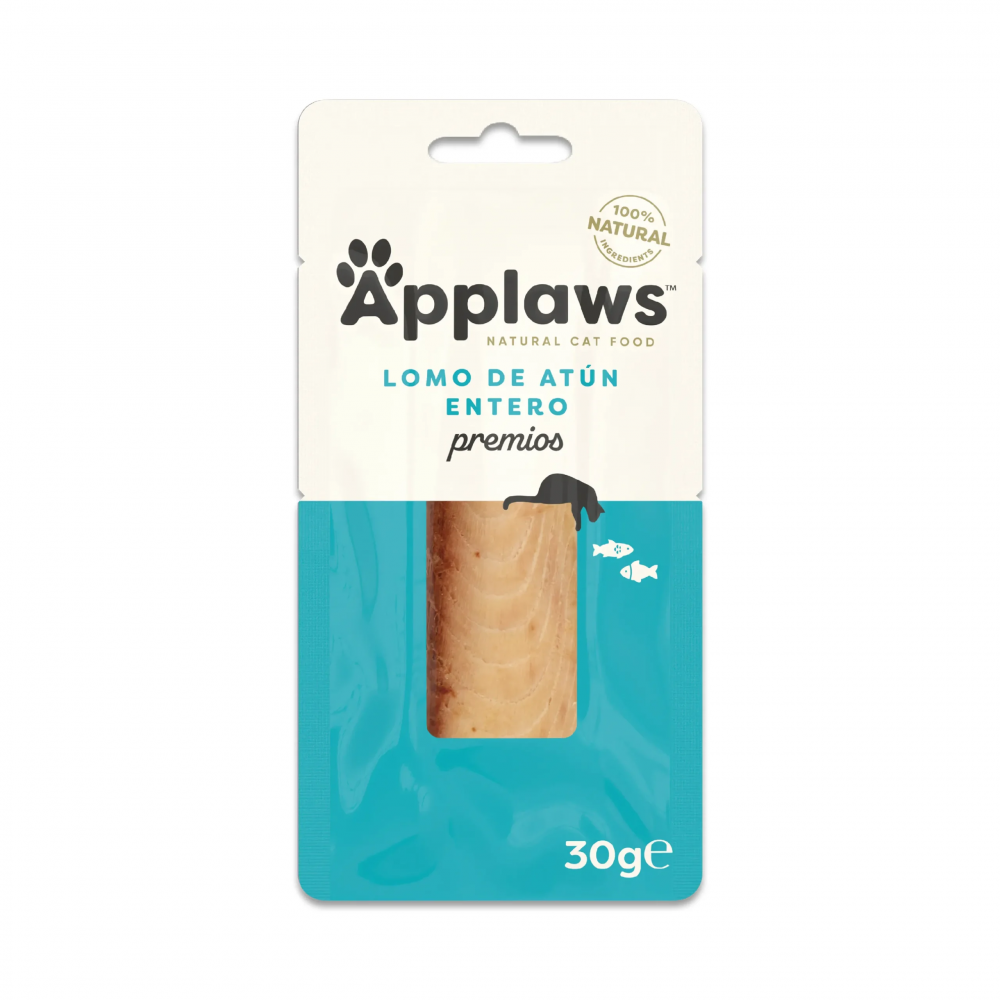 Applaws Snacks Gatos 30 gr Lomo Atún