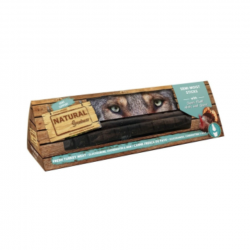 Natural Greatness Stick semihúmedos con Pavo fresco, Glucosamina, Condroitina y MSM