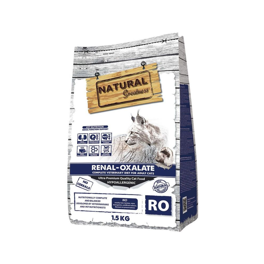 Natural Greatness Cat Diet Vet Renal-Oxolate 1.5 kg