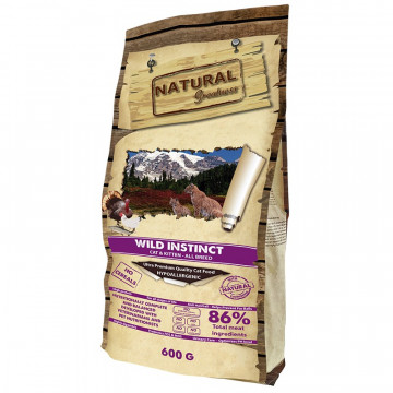 Imagen de Natural Greatness Cat Wild Instinct & Kitten All Breed - 600 Gr
