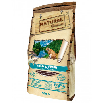 Imagen de Natural Greatness Field & River Gatos Adultos - 600 Gr