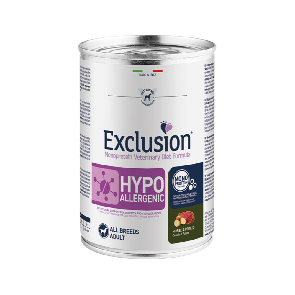Exclusion Lata Hypo Caballo y Patata para perros