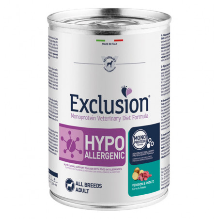 Exclusion Lata Hypo Ciervo y Patata para perros