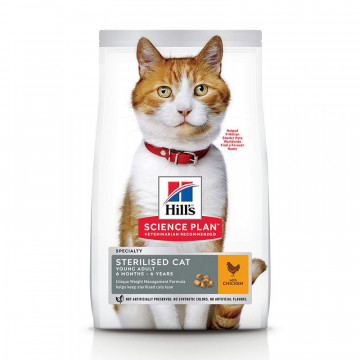 Hill's Pienso Science Plan Sterilised de Pollo para Gatos Adultos 7 kg