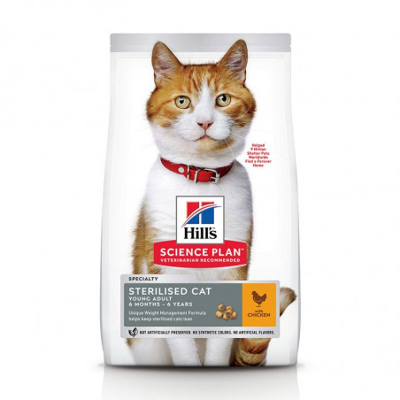 Hill's Pienso Science Plan Sterilised de Pollo para Gatos Adultos 7 kg