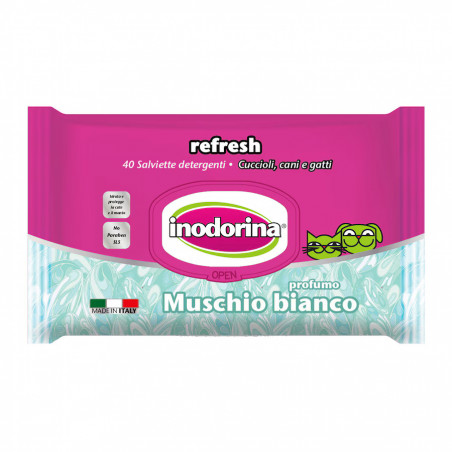 Inodorina Toallitas Refresh  40 Toallitas Musgo