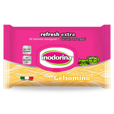 Inodorina Toallitas Refresh  40 Toallitas Jazmín