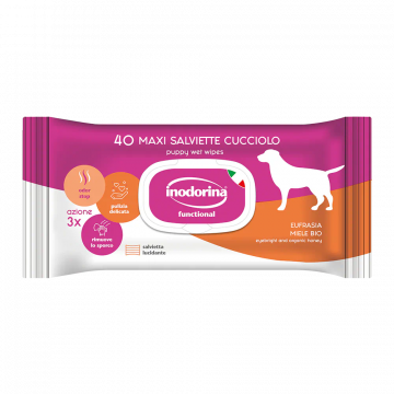 Inodorina Toallitas Funcional Cachorro  40 Toallitas