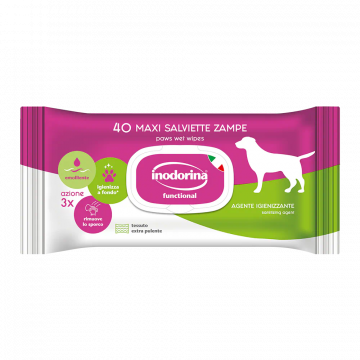 Inodorina Toallitas Funcional Patas 40 Toallitas