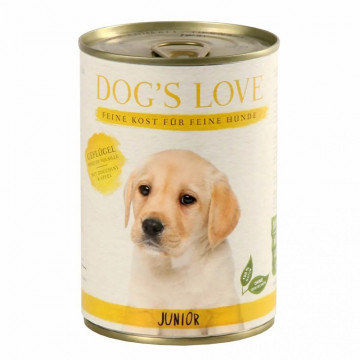 Imagen de Dog´s Love Lata para Perros Junior 400 Gr - Aves de Corral